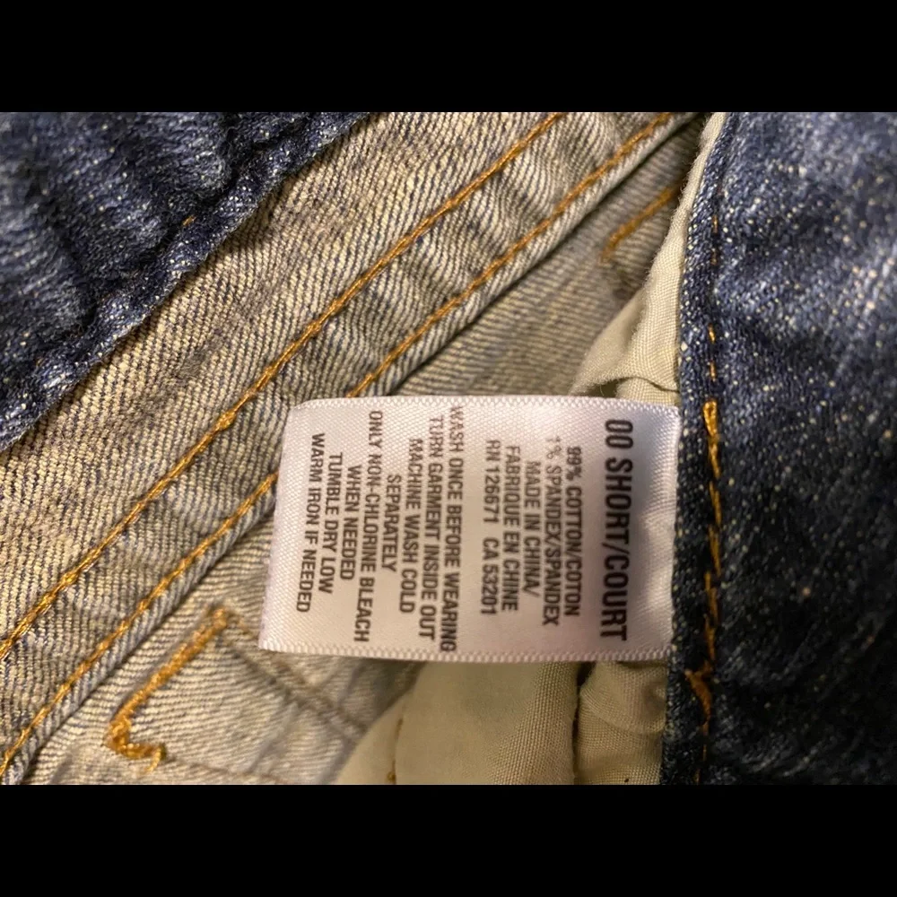 Aeropostale jeans size 00 bayla skinny short/court